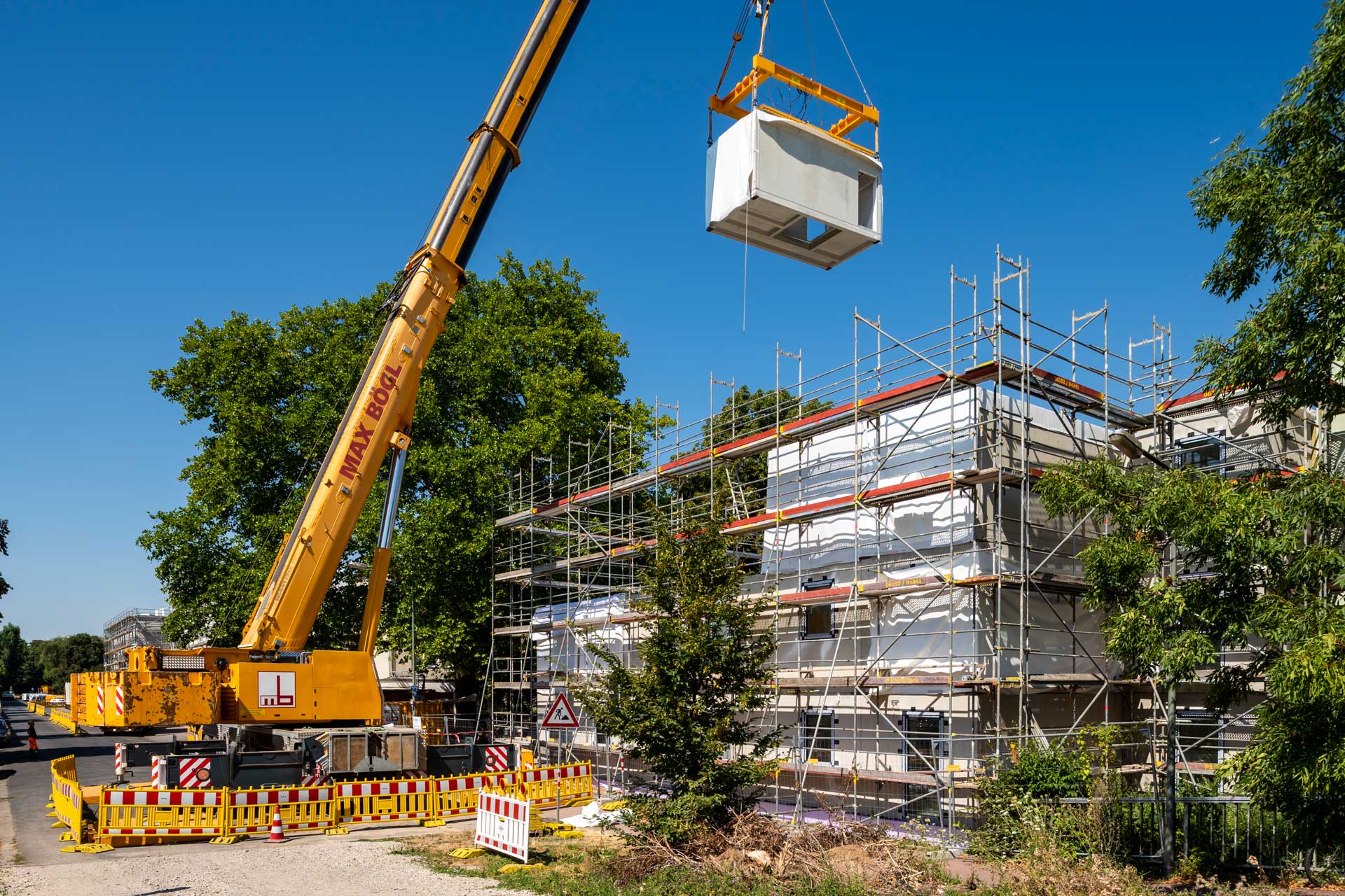 Bauen mit maxmodul bedeutet...